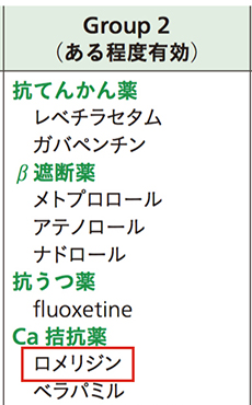 ロメリジン（ミグシス、テラナス）
