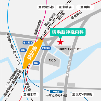 横浜医院マップ